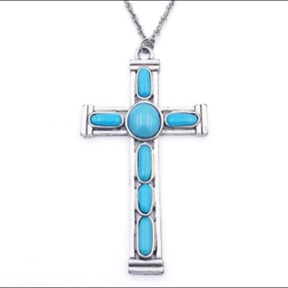 Long cross pendant - Picture 1 of 2